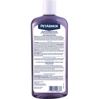 PetArmor Coconut Berry Scented Flea & Tick Shampoo for Cats, 12-fl oz bottle slide 2 of 6