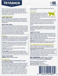 PetArmor Flea & Tick Spot Treatment for Cats, over 1.5 lbs, 3 Doses (3-mos. supply) slide 2 of 7