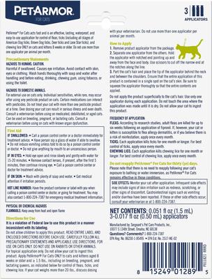 Show full view: PetArmor Flea & Tick Spot Treatment for Cats, over 1.5 lbs, 3 Doses (3-mos. supply) slide 2 of 11