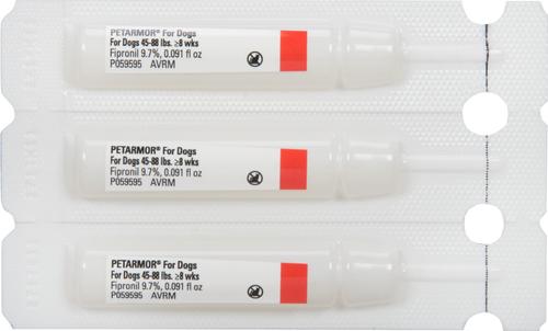 Show full view: PetArmor Flea & Tick Spot Treatment for Dogs, 45-88 lbs, 3 Doses (3-mos. supply) slide 3 of 9