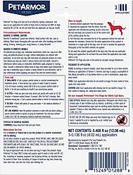 PetArmor Flea & Tick Spot Treatment for Dogs, 89 - 132 lbs, 3 Doses (3-mos. supply) slide 2 of 7