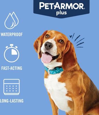 Show full view: PetArmor Plus Flea & Tick Spot Treatment for Dogs, 23-44 lbs, 6 Doses (6-mos. supply) slide 6 of 11