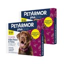 PetArmor Plus Flea & Tick Spot Treatment for Dogs, 45-88 lbs, 12 Doses (12-mos. supply)