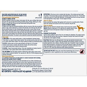 PetArmor Plus Flea & Tick Spot Treatment for Dogs, 5-22 lbs, 6 Doses (6-mos. supply)
