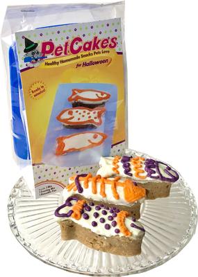 Show full view: PetCakes Halloween Cake Kit Cat Treats, 6.6-oz box slide 3 of 5