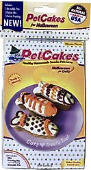 PetCakes Halloween Cheese Flavored Cake Kit Cat Treats, 5-oz bag