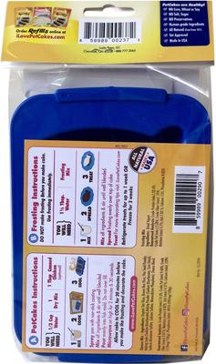 Show full view: PetCakes Halloween Cheese Flavored Cake Kit Cat Treats, 5-oz bag slide 3 of 6