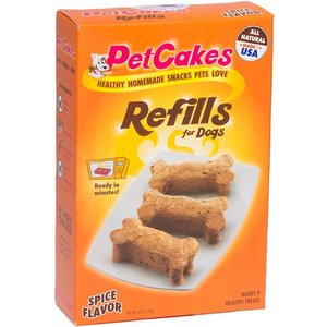 PetCakes Pumpkin Spice Flavor Refills Dog Treats, 6-oz box