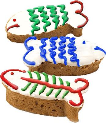 Show full view: PetCakes Turkey Flavor Microwavable Holiday Cake Mix Kit with Fish Shaped Pan Cat Treat, 4.6-oz bag slide 3 of 4