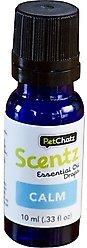 PetChatz Scentz Calm Essential Oil Drops Aromatherapy for Dogs, 10-mL