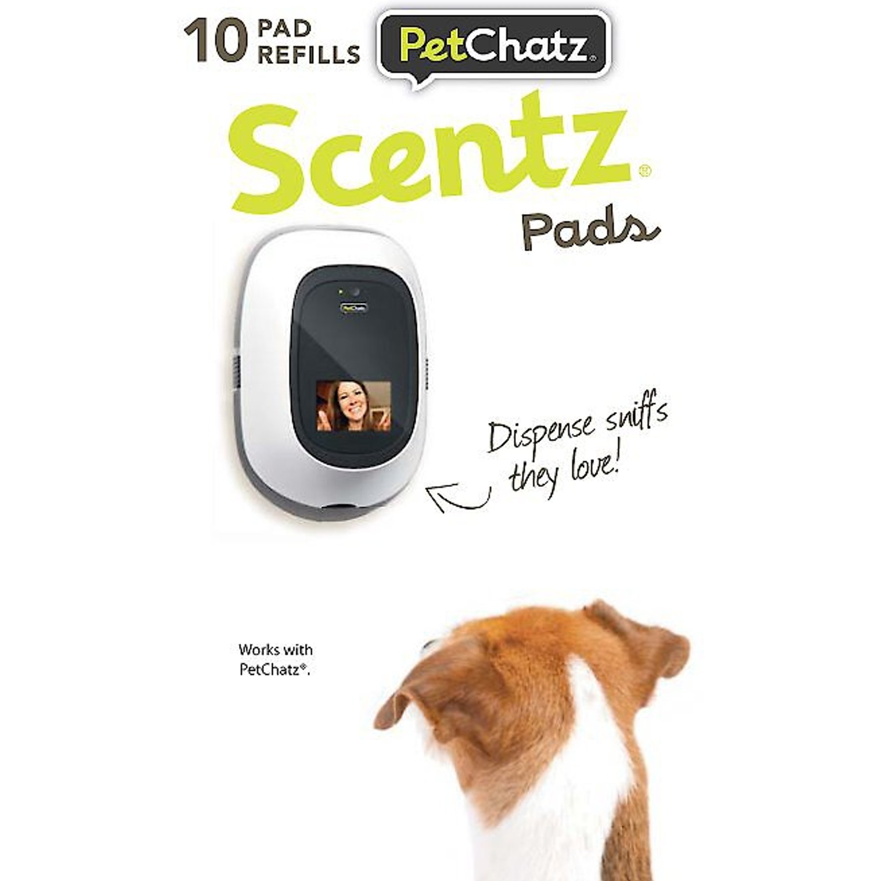 PetChatz Scentz Pads Calming Diffuser Refill for Cats & Dogs, 10 count