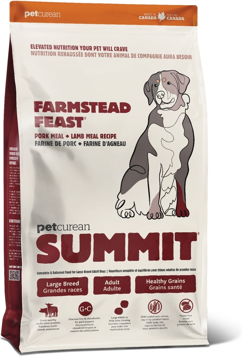 PETCUREAN SUMMIT Farmstead Feast Large Breed Adult Dry Dog Food