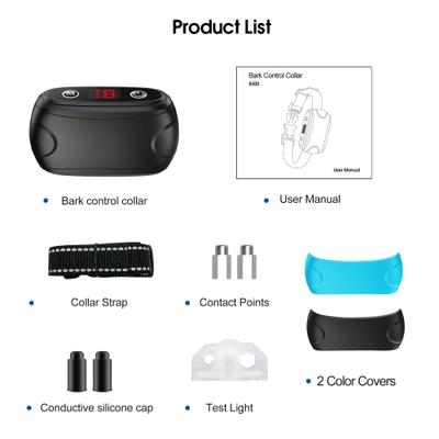 Show full view: Petdiary B300 Dog Bark Control Collar, Black slide 8 of 10