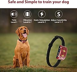 Petdiary B340 Rechargeable Dog Bark Collar, Small, Red slide 2 of 8