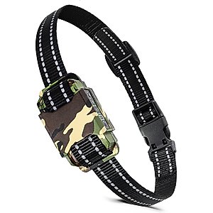 Petdiary B600 Waterproof Dog Bark Collar, Camouflage