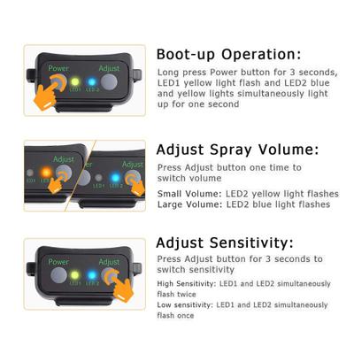 Show full view: Petdiary Deterrent Spray Rechargeable Anti-Bark Dog Collar, Black slide 5 of 10