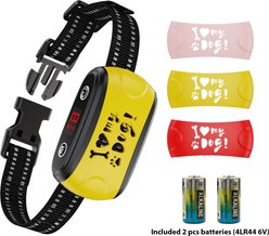 Petdiary "I Heart My Dog" Dog Bark Control Collar, Black