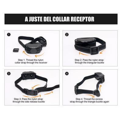 Show full view: Petdiary Extra Collar Receiver Dog Collar Accessory, Black, Medium slide 3 of 3