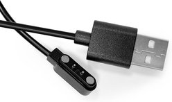Petdiary Magnetic Dog Bark Control Collar Charging Cable, Black