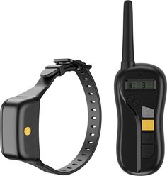 Petdiary Rechargeable Advanced Remote Dog Trainer Accessory, Black, Large