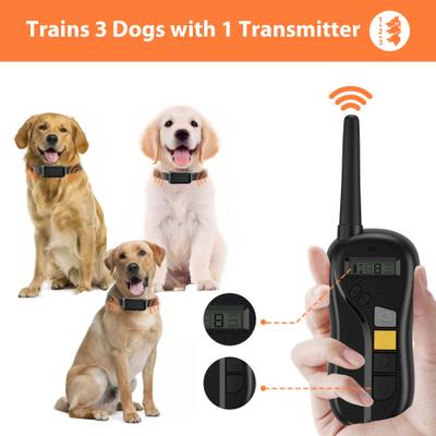 Show full view: Petdiary Rechargeable Advanced Remote Dog Trainer Accessory, Black, Large slide 6 of 10