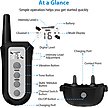 Show in main carousel: Petdiary Rechargeable Advanced Remote Training Dog Collar, Black/Silver, Medium slide 9 of 10