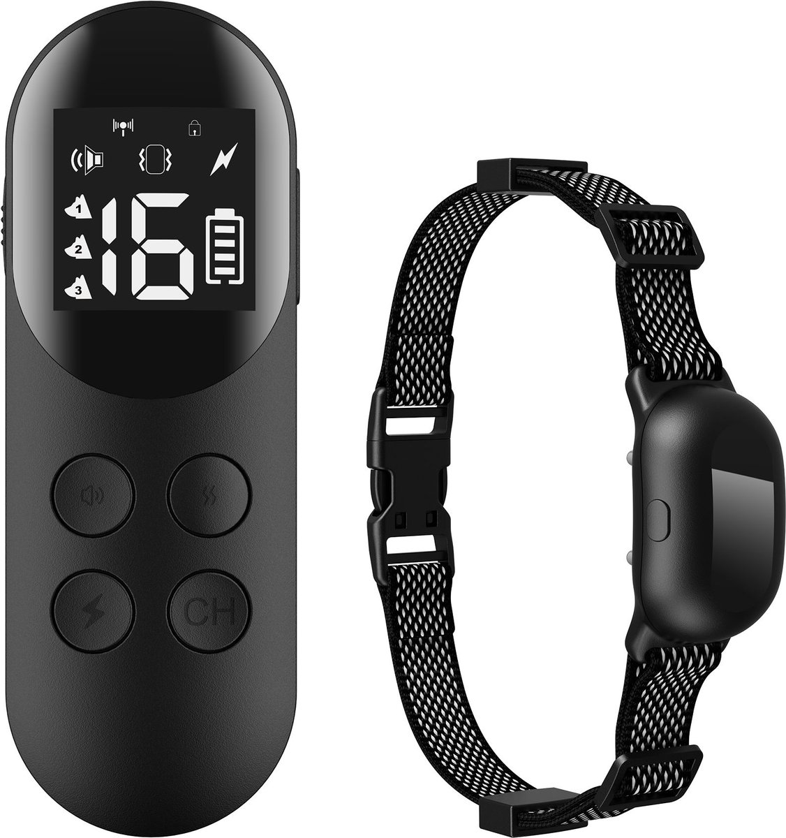 Petdiary Rechargeable & Waterproof Electric Dog Training Collar