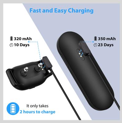 Show full view: Petdiary Rechargeable & Waterproof Electric Dog Training Collar, Black slide 5 of 10