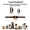 Show in main carousel: Petdiary Remote Training Shock Dog Collar, Small, Black & Orange, 2 count slide 6 of 11