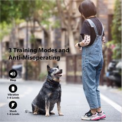 Petdiary Smart Bark Waterproof Dog Bark Collar, Black slide 2 of 9