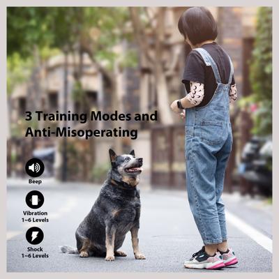 Show full view: Petdiary Smart Bark Waterproof Dog Bark Collar, Black slide 3 of 12