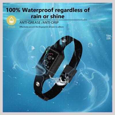 Show full view: Petdiary Smart Bark Waterproof Dog Bark Collar, Black slide 5 of 12