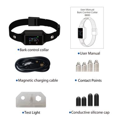 Show full view: Petdiary Smart Bark Waterproof Dog Bark Collar, Black slide 10 of 12