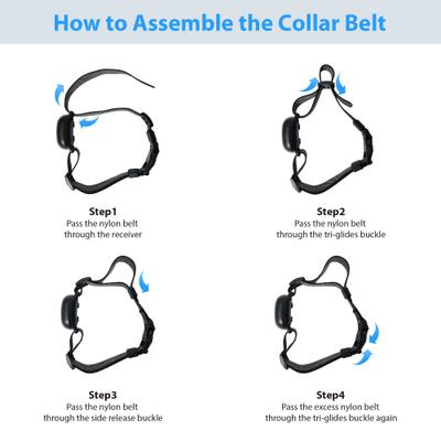 Show full view: Petdiary T300 Extra Dog Collar Receiver, Black slide 3 of 3