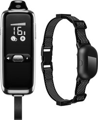 Petdiary T300 Waterproof Dog Remote Training Collar, Black