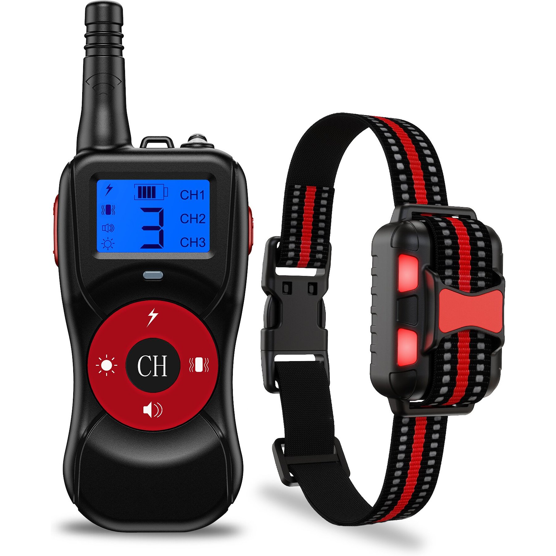 LvLrister T502 2600-ft Remote Dog Training Shock Collar System