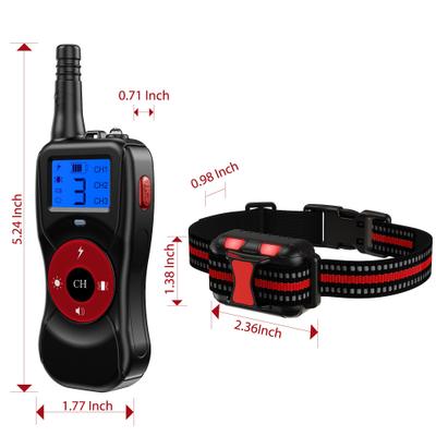 Show full view: Petdiary T502 2600-ft Remote Dog Training Shock Collar System slide 7 of 9
