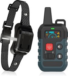 Petdiary T510 Waterproof Deterrent Spray Rechargable Remote Dog Training Collar, Medium, Black