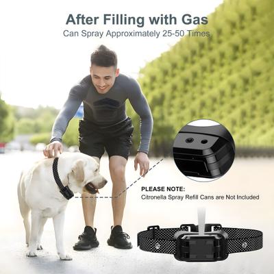 Show full view: Petdiary T510 Waterproof Deterrent Spray Rechargable Remote Dog Training Collar, Medium, Black slide 4 of 9