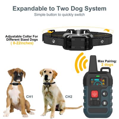 Show full view: Petdiary T510 Waterproof Deterrent Spray Rechargable Remote Dog Training Collar, Medium, Black slide 5 of 9