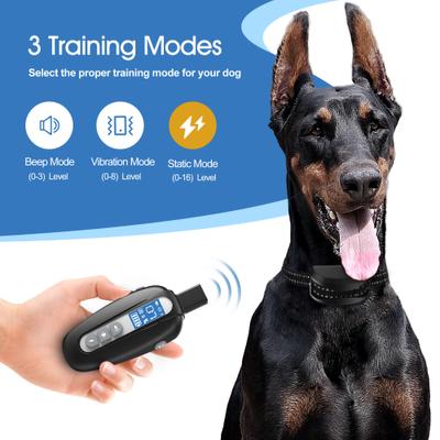 Show full view: Petdiary T730 Dog Training Collar & Receiver, Black, 1 count & 2 count slide 2 of 10