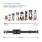 Show in main carousel: Petdiary T730 Dog Training Collar & Receiver, Black, 1 count & 2 count slide 6 of 10