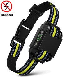 Petdiary Vibration Dog Bark Collar, Small, Black