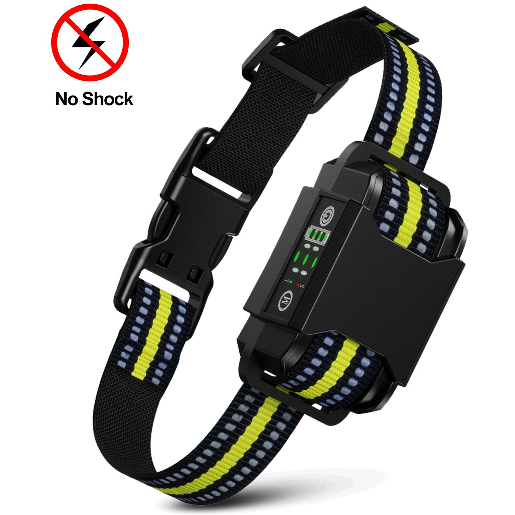 LvLrister Vibration Dog Bark Collar, Small, Black