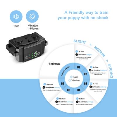 Show full view: Petdiary Vibration Dog Bark Collar, Small, Black slide 2 of 10