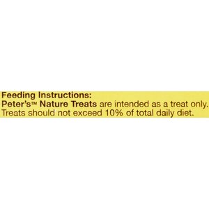 Peter's Papaya Pieces Small Animal Nature Treats, 2.85-oz bag