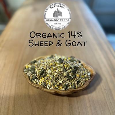 Show full view: Peterson Organic Feeds 14% Protein Sheep & Goat Feed, 50-lb bag slide 4 of 4
