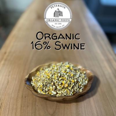 Show full view: Peterson Organic Feeds 16% Protein No Soy Swine Feed, 50-lb bag slide 4 of 4