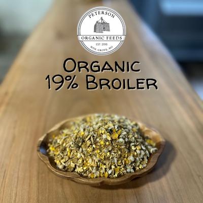 Show full view: Peterson Organic Feeds 19% Protein Broiler Grower Chicken Feed, 50-lb bag slide 4 of 5