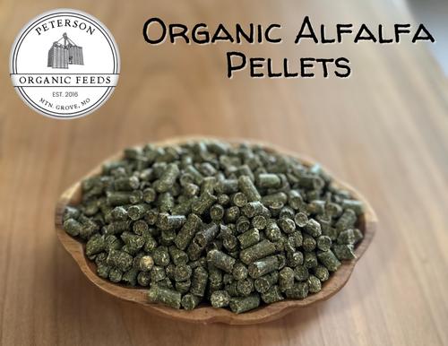 Show full view: Peterson Organic Feeds Alfalfa Pellets Sheep & Goat Feed, 50-lb bag slide 4 of 4